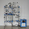 High quality 100L Jacketed glass reactor with PLC control