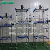 80L Petrochemical and Biopharmaceutical Jackete Glass Reactor 